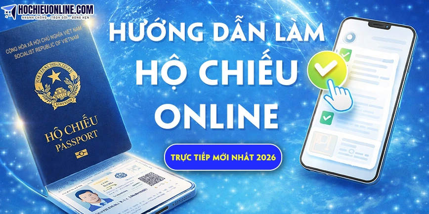 làm hộ chiếu online