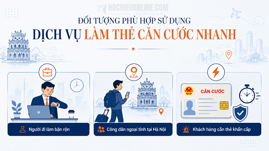 đối tượng nên sử dụng dịch vụ làm thẻ căn cước