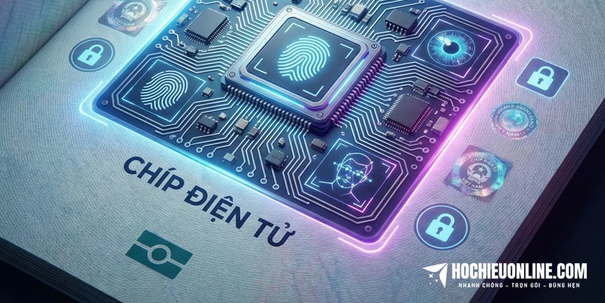 hộ chiếu điện tử gắn chip