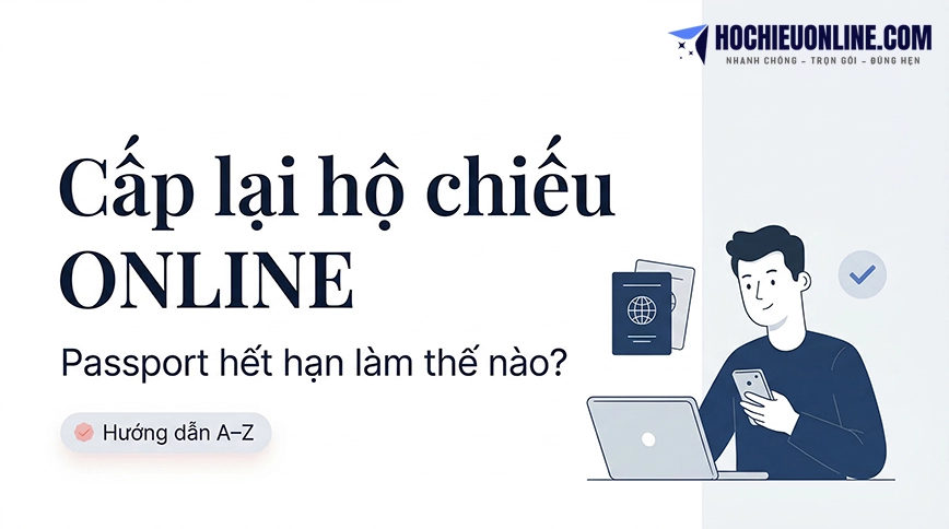 hướng dẫn thủ tục cấp lại hộ chiếu hết hạn