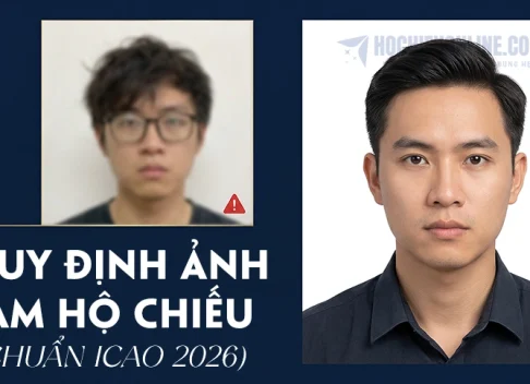quy định ảnh làm hộ chiếu