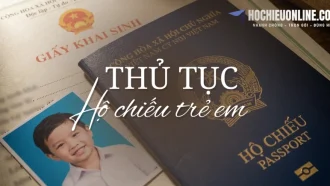 thủ tục làm hộ chiếu trẻ em