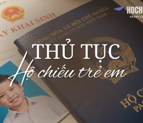 thủ tục làm hộ chiếu trẻ em