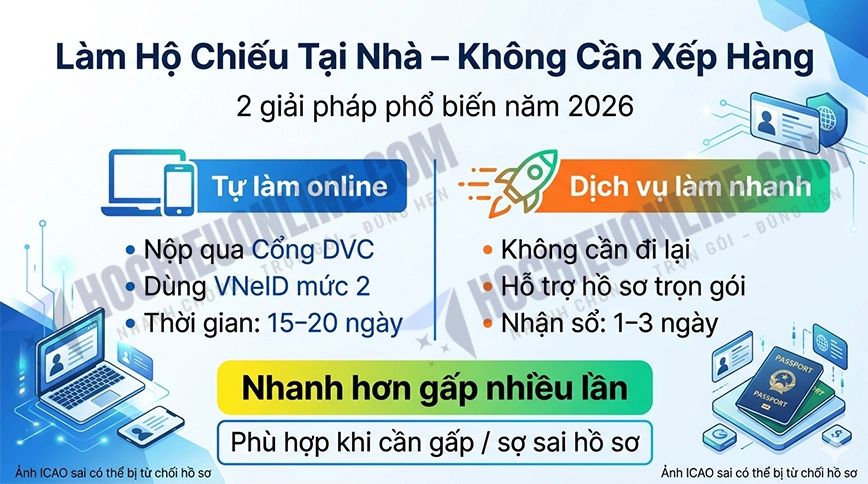 giải pháp làm hộ chiếu