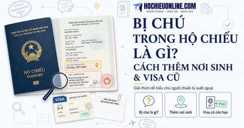 bị chú trong hộ chiếu