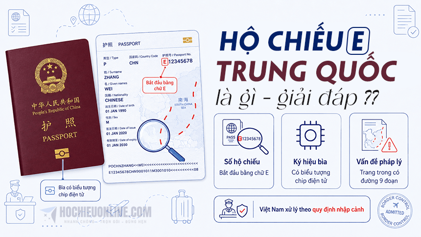 hộ chiếu e trung quốc là gì