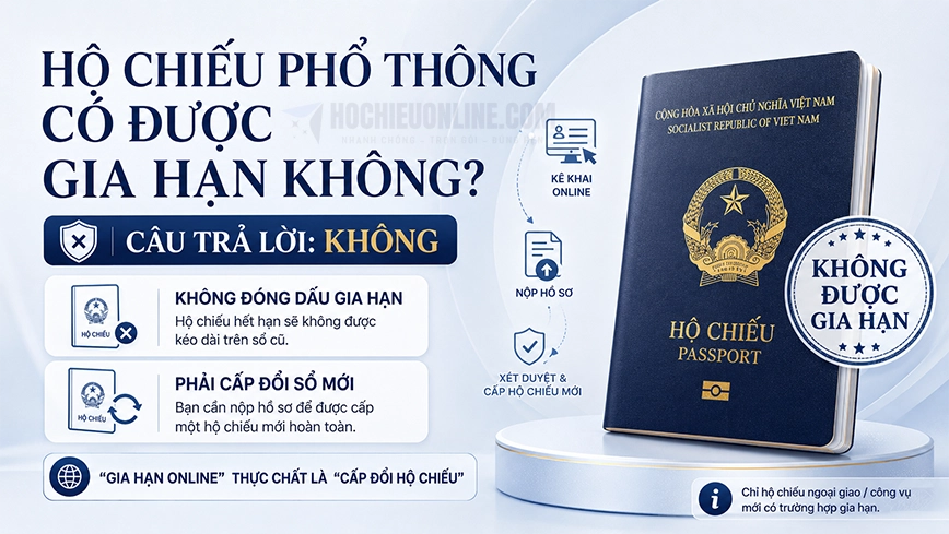 hộ chiếu có gia hạn được không?