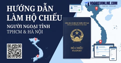 làm hộ chiếu cho người ngoại tỉnh