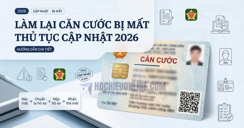 làm lại căn cước bị mất