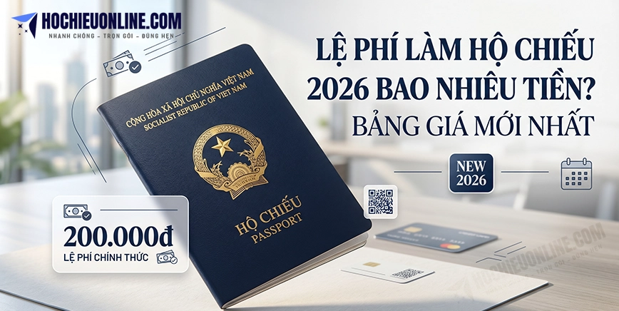 lệ phí làm hộ chiếu