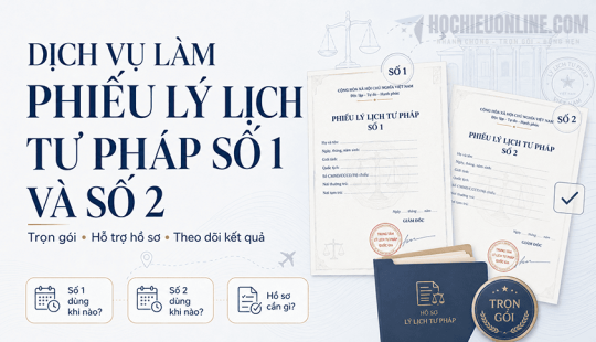dịch vụ làm phiếu lý lịch tư pháp