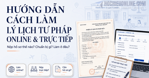 thủ tục làm phiếu lý lịch tư pháp