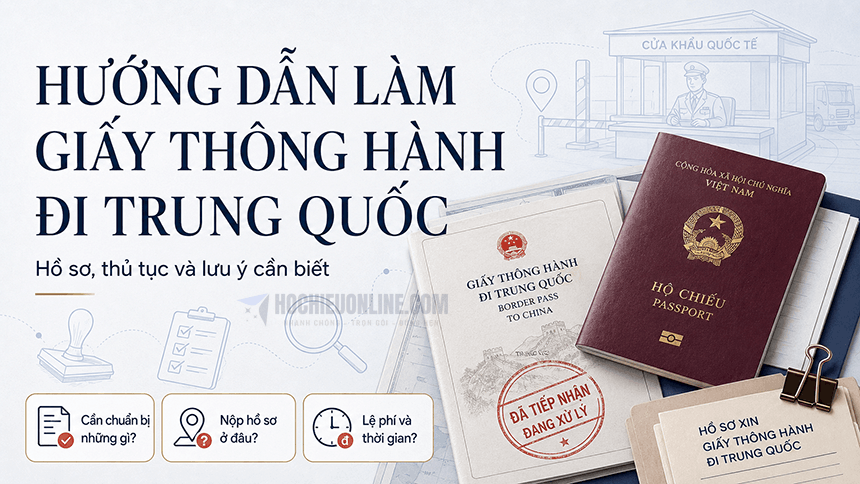 làm giấy thông hành đi trung quốc