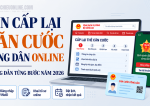 xin cấp lại căn cước công dân online